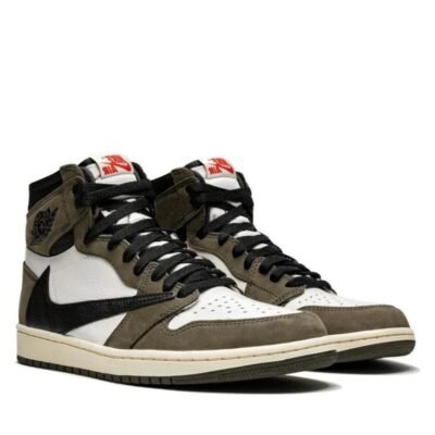 Air Jordan 1 Low OG SP “Medium Olive” – Travis Scott