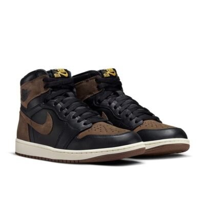 Air Jordan 1 High 'Dark Mocha' - Premium Black & Brown Colorway