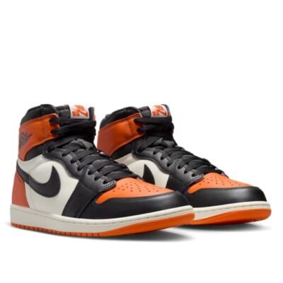 Air Jordan 1 High OG ‘Electro Orange’ – White / Black / Orange Street Edition