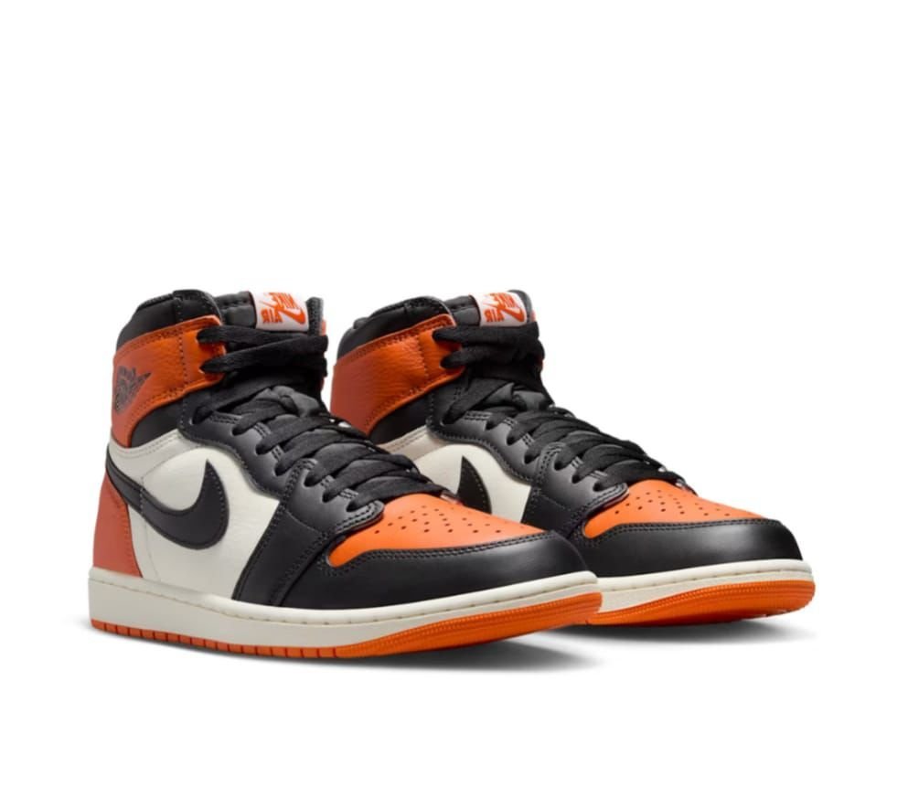 Air Jordan 1 High OG ‘Electro Orange’ – White / Black / Orange Street Edition