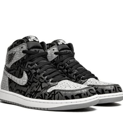 Air Jordan 1 High OG ‘Rebellionaire’ – Black/Grey Graffiti