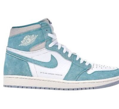 Air Jordan 1 Retro OG University Blue - Suede & Leather High Top Sneakers