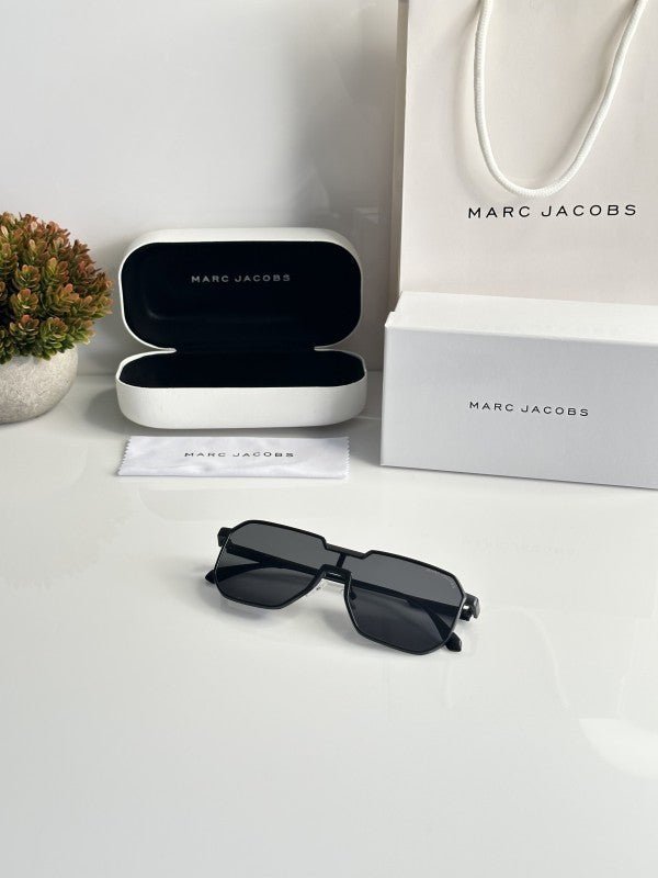 Branded MJ 314 Full Black Sunglasses - Image 2