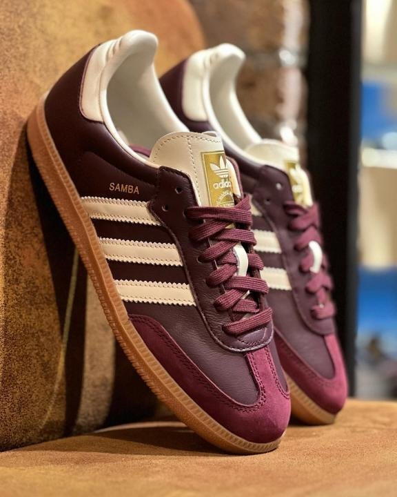 Adidas Samba OG Maroon TOP BATCH UA - Image 2