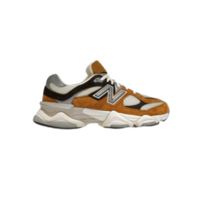 New Balance 9060 Tan Suede Mesh – Chunky Y2K Runner Sneaker