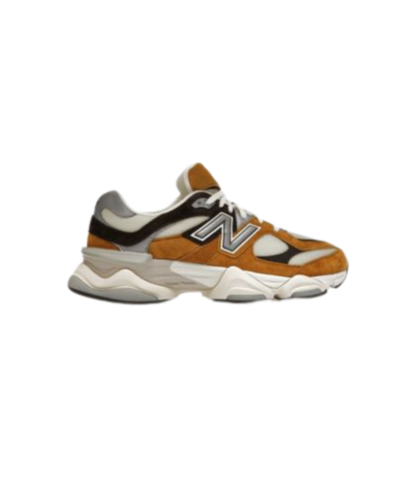 New Balance 9060 Tan Suede Mesh β Chunky Y2K Runner Sneaker