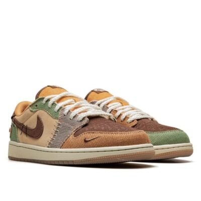 Nike Air Jordan 1 Retro Low OG Zion Williamson Voodoo Sneakers