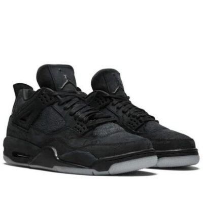 Air Jordan 4 Retro KAWS Black