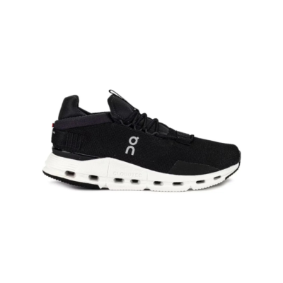 ON Cloud Nova Running Black White Sneakers