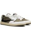 Travis Scott x Air Jordan 1 Retro Low OG SP Medium Olive with suede