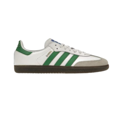 Adidas Samba OG White/Green Sneakers