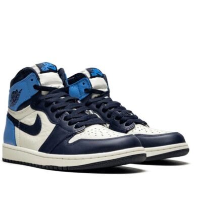 Air Jordan 1 Retro OG "University Blue" – High Top Sneaker, Classic Design