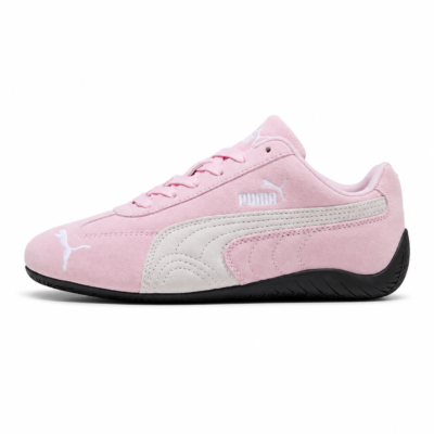 Premium Pink Suede Low-Top Casual Sneakers