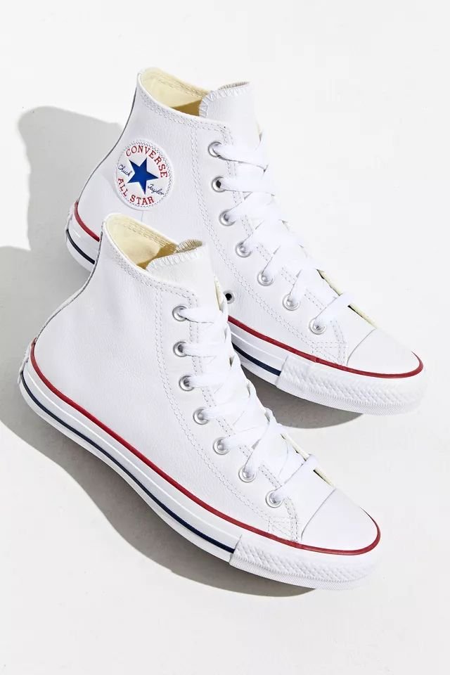 Classic White High-Top Canvas Sneakers - Image 2