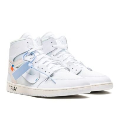 Off-White Air Jordan 1 "The Ten" White/Blue - Premium Sneaker Edition
