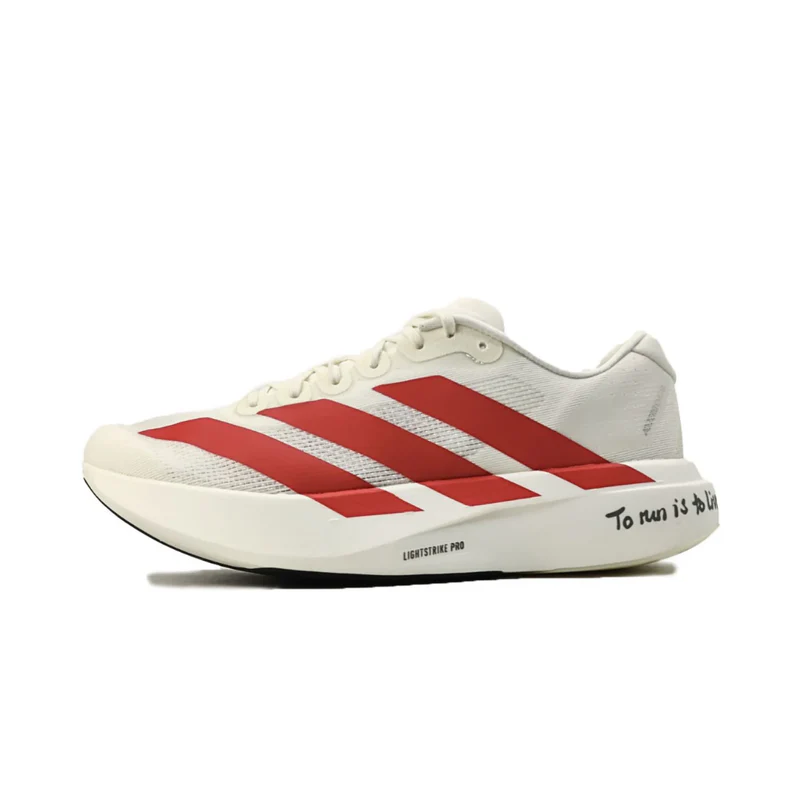 ADIZERO WHITE RED
