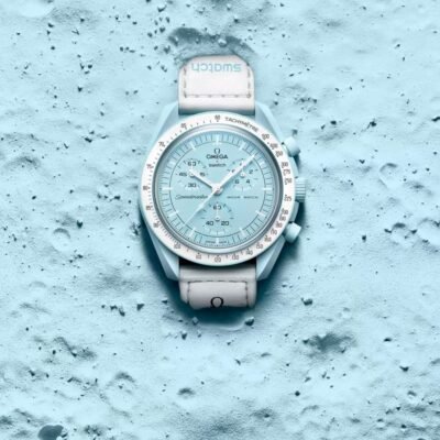 Swatch X Omega Bioceramic Moonswatch Mission To The Moon Uranus With Kit