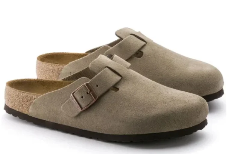 BIRKS BOSTON SUEDE TAUPE