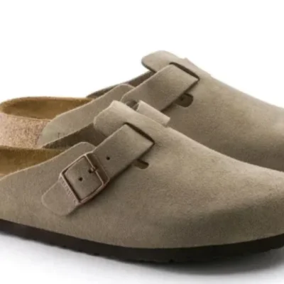 BIRKS BOSTON  SUEDE LIGHT GREY