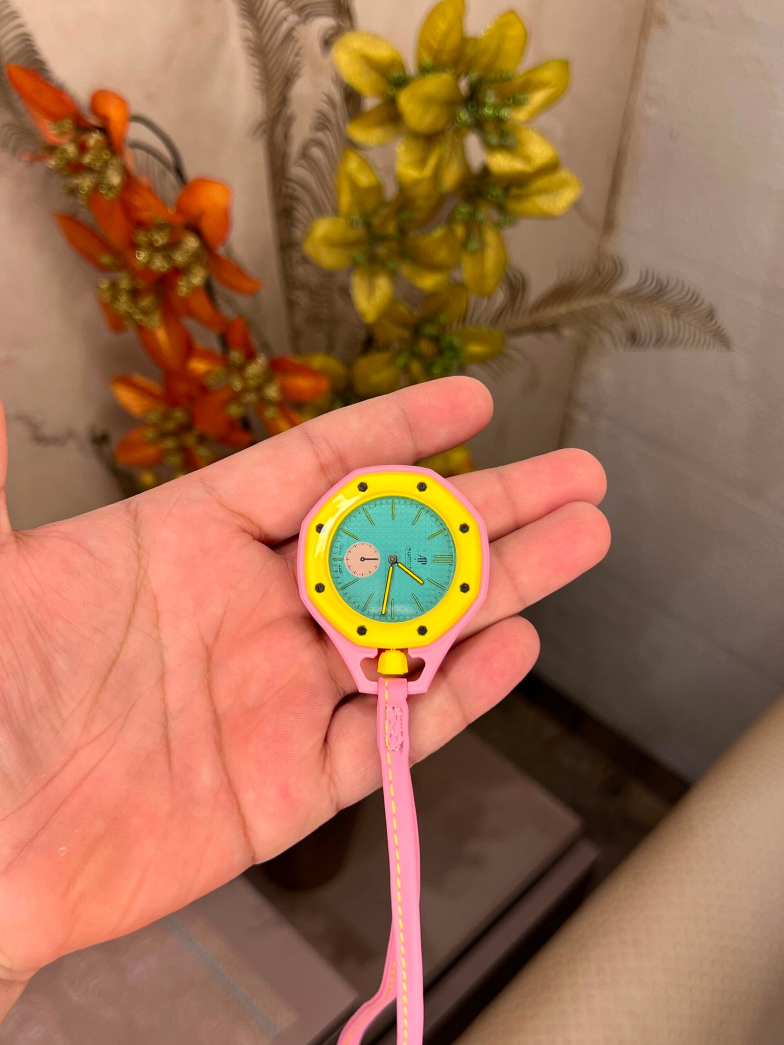 AP X SWATCH ROYAL POP WITH BOX 002