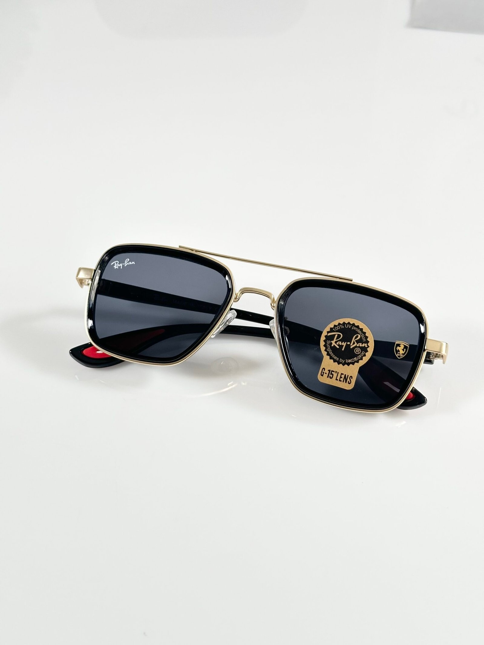 Rayban 06 Gold Black - Image 3