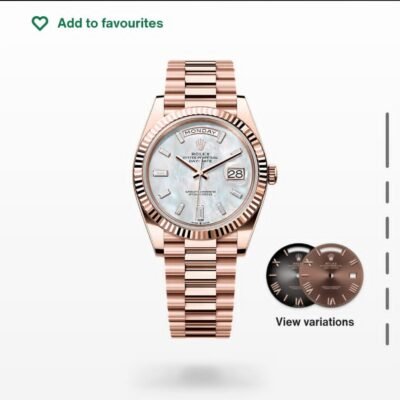 Role_x oyster perpetual Day Date 40 Battery