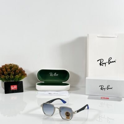Rayban 08 Silver Blue
