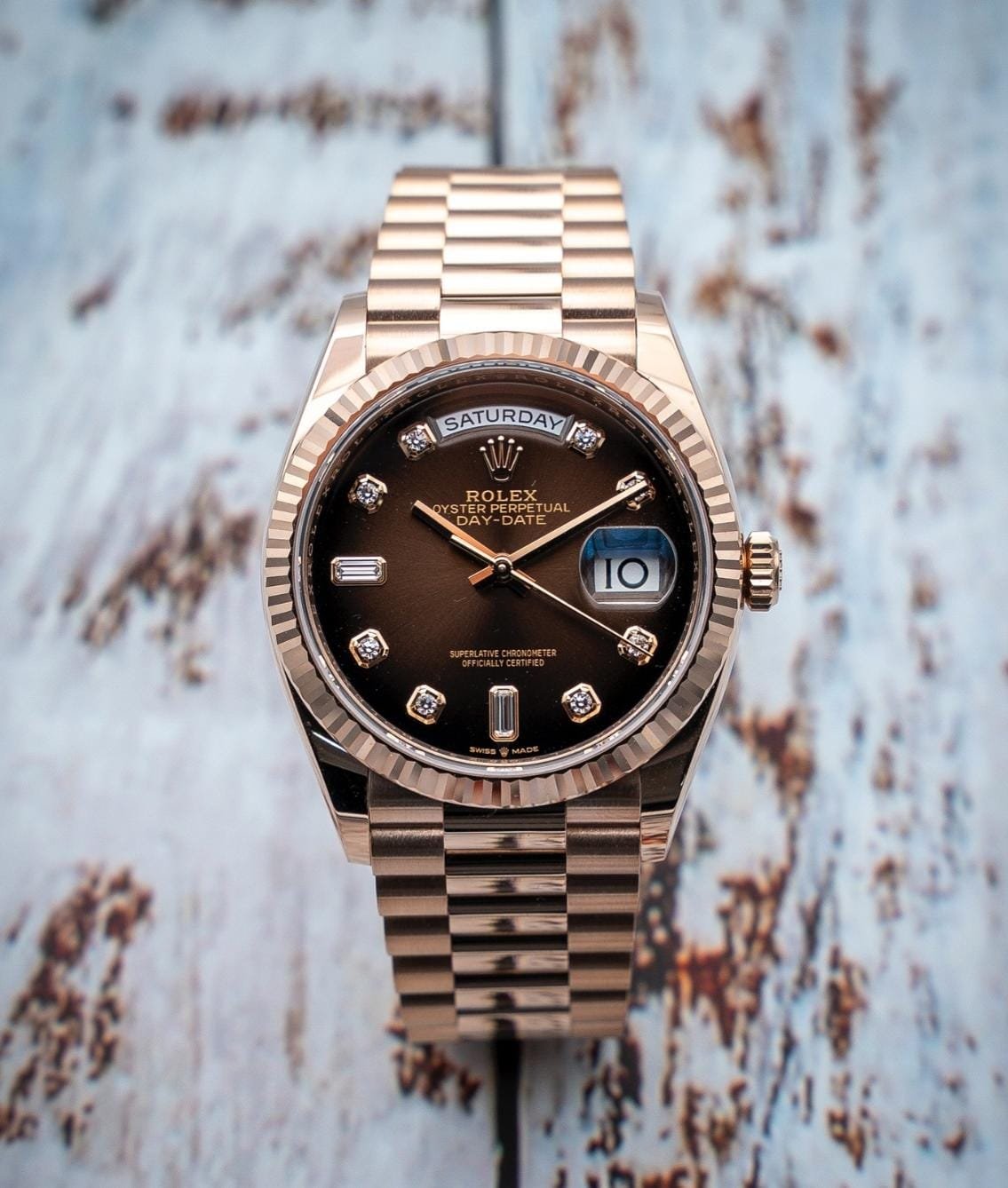 Role_x Oyster Perpetual Day Date 40 Battery Working Like Automatic - Image 3