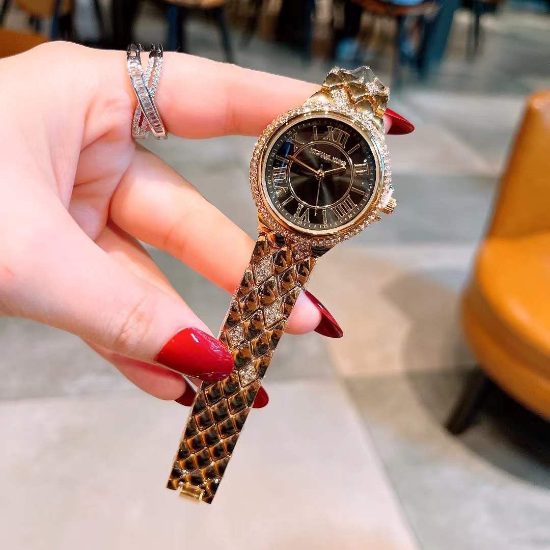 Michael_Kors Camille Gold-Black