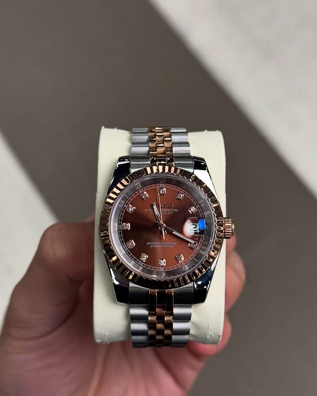 Seiko Oyster Perpetual Date Just Movment Like Automatic