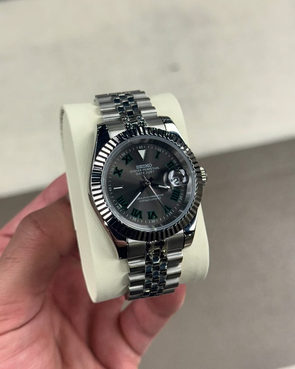Seiko Oyster Perpetual Date Just Movment Like Automatic - Image 2