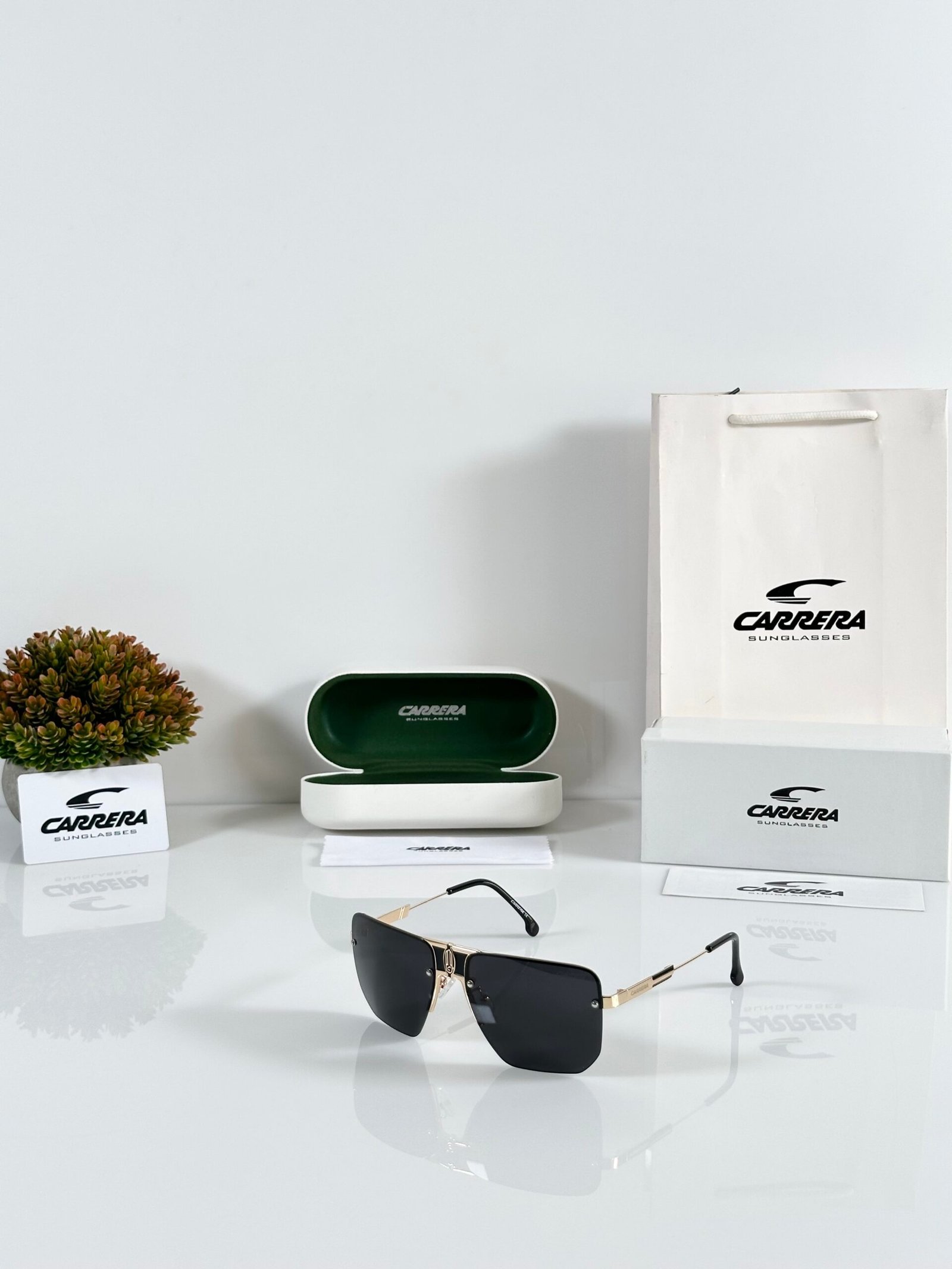 Carrera 0146 Gold Black