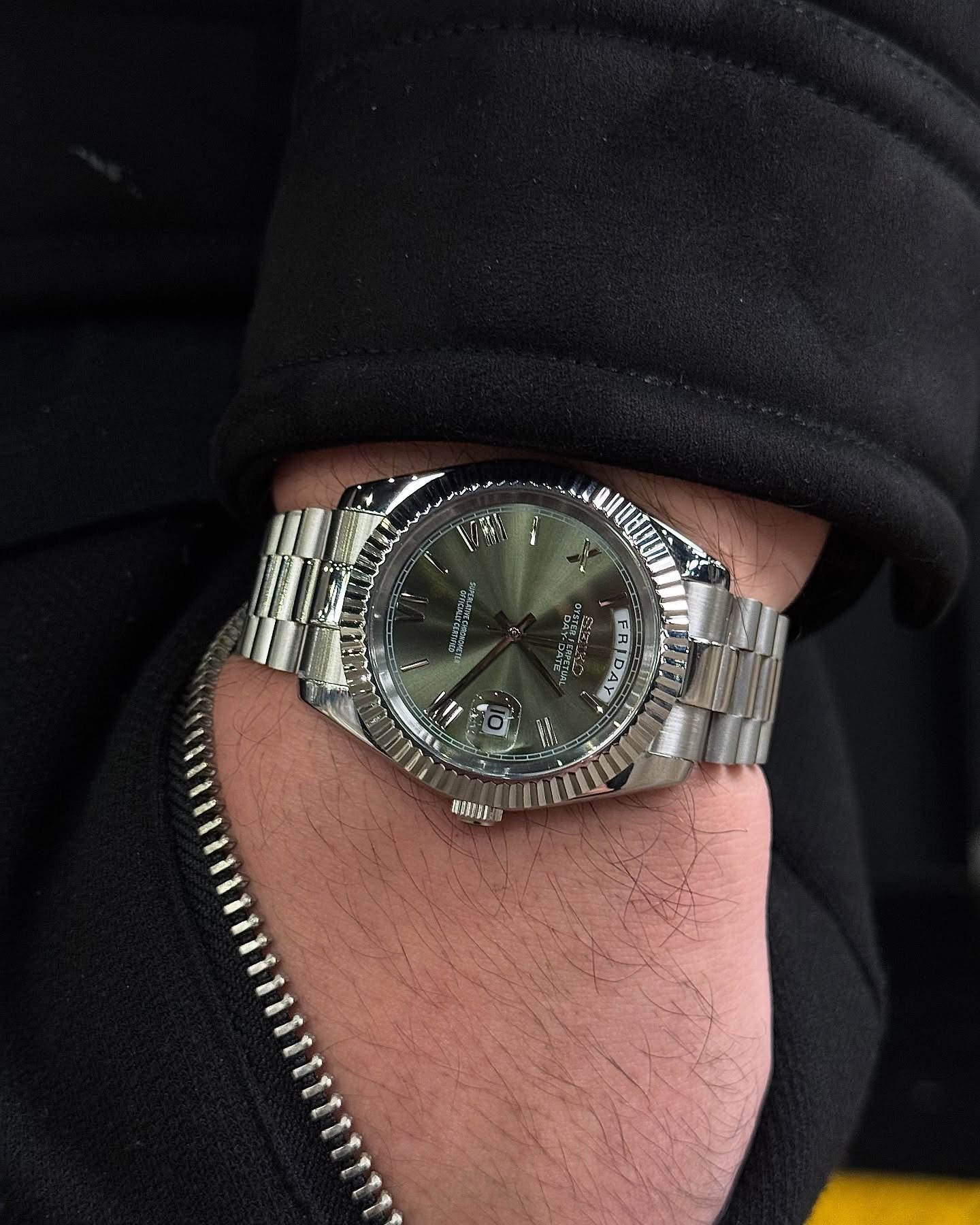 Seiko Oyster Perpetual Day Date Movment Like Automatic - Image 2
