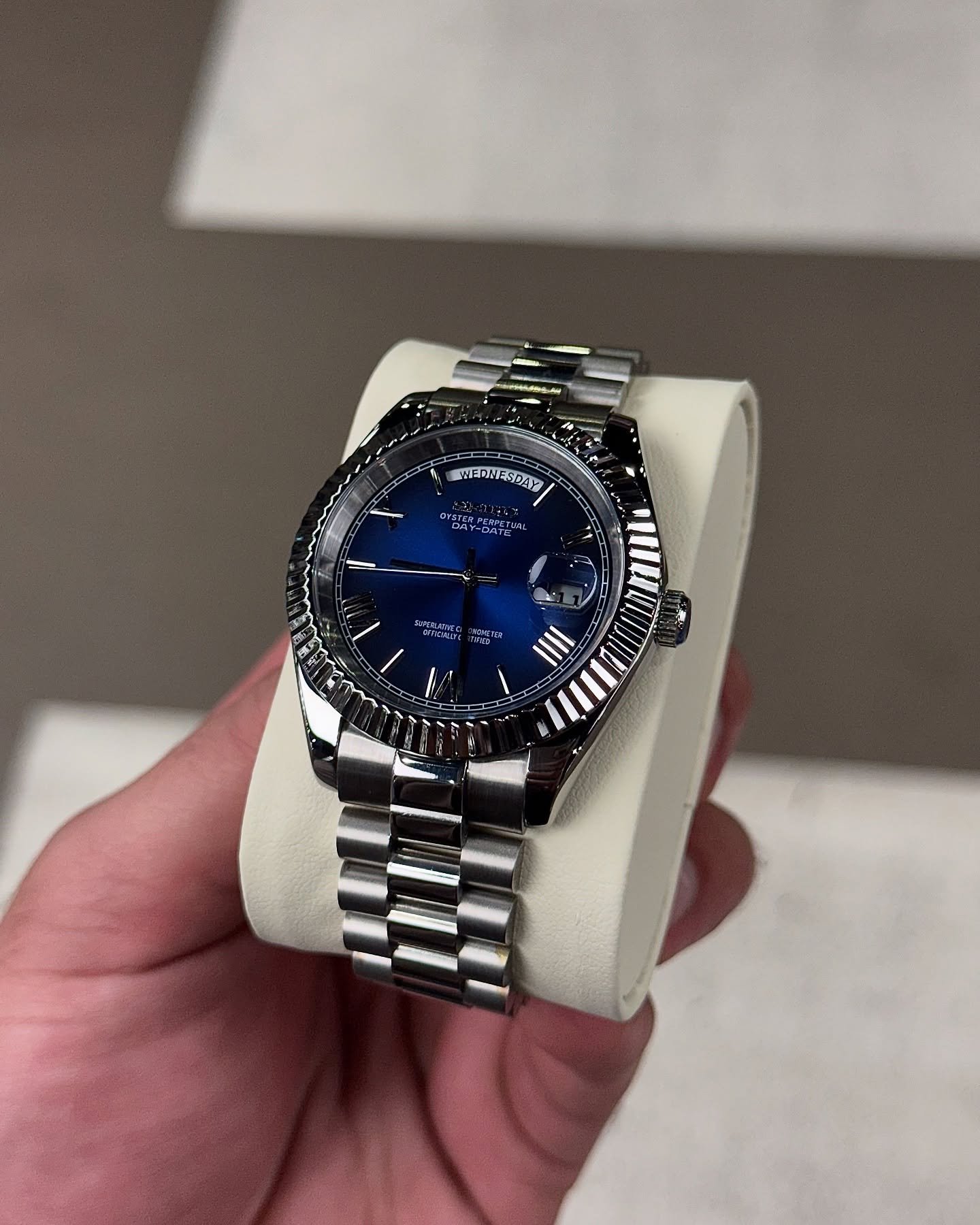 Seiko Oyster Perpetual Day Date Movment Like Automatic - Image 3