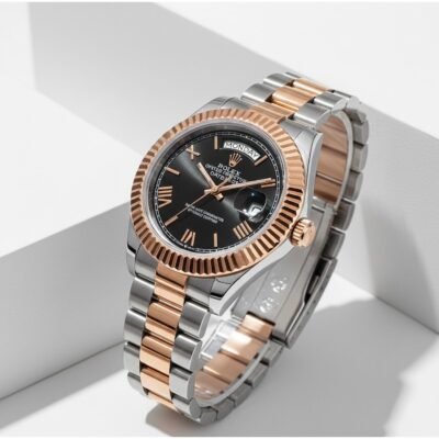 Role_x Oyster Perpetual Day Date 40 Battery 2Ton-Copper-Black