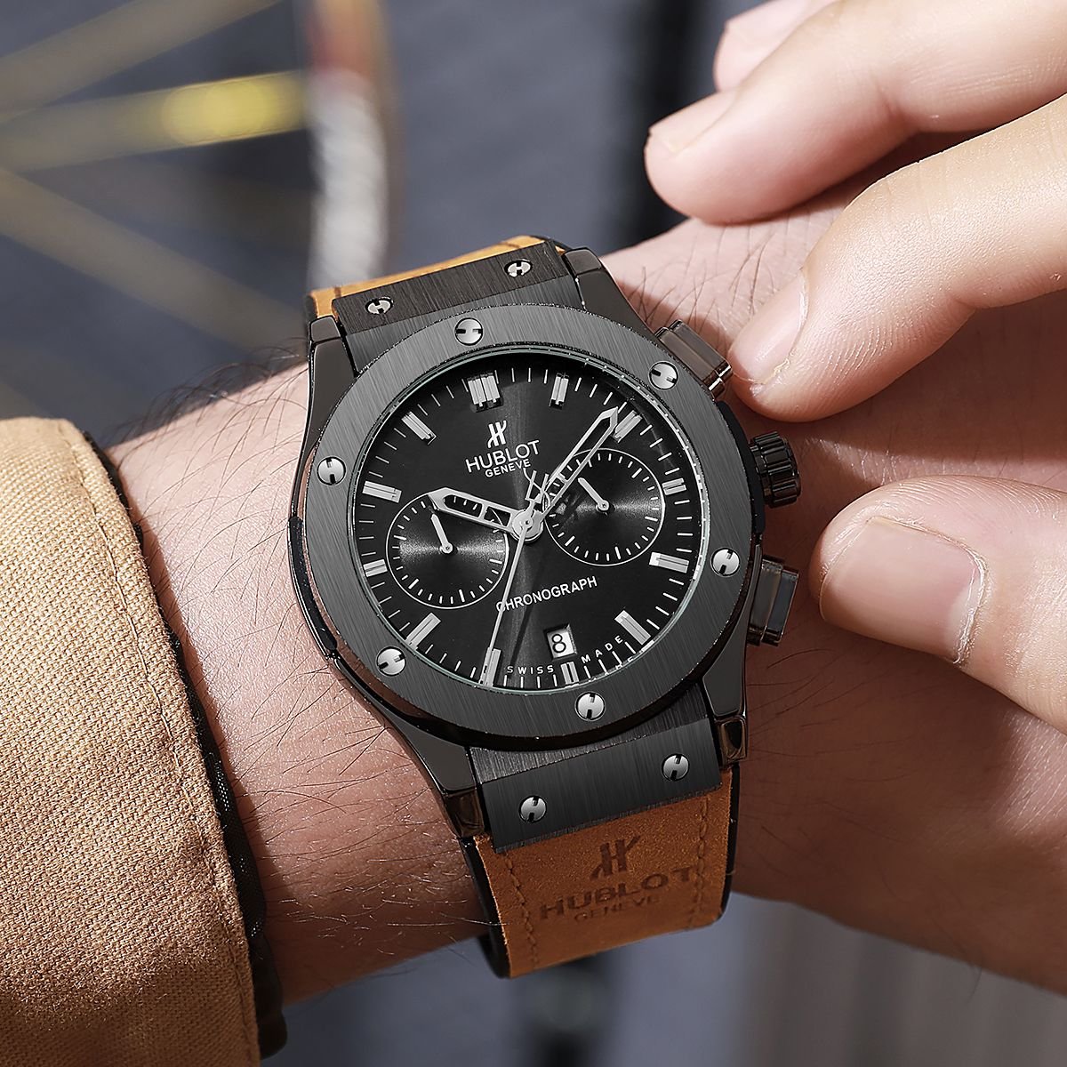 Hublot Big Bang Classic Leather Belt