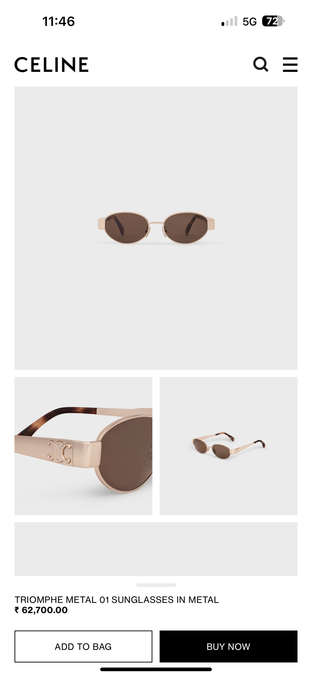 Celine_WMNS_1006_Gold_Brown - Image 3