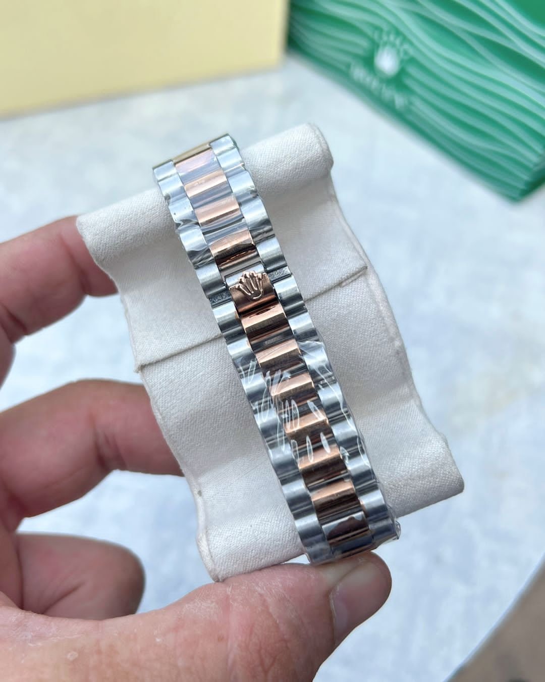 Role_x Oyster Perpetual Day Date Diamond Brown - Image 2