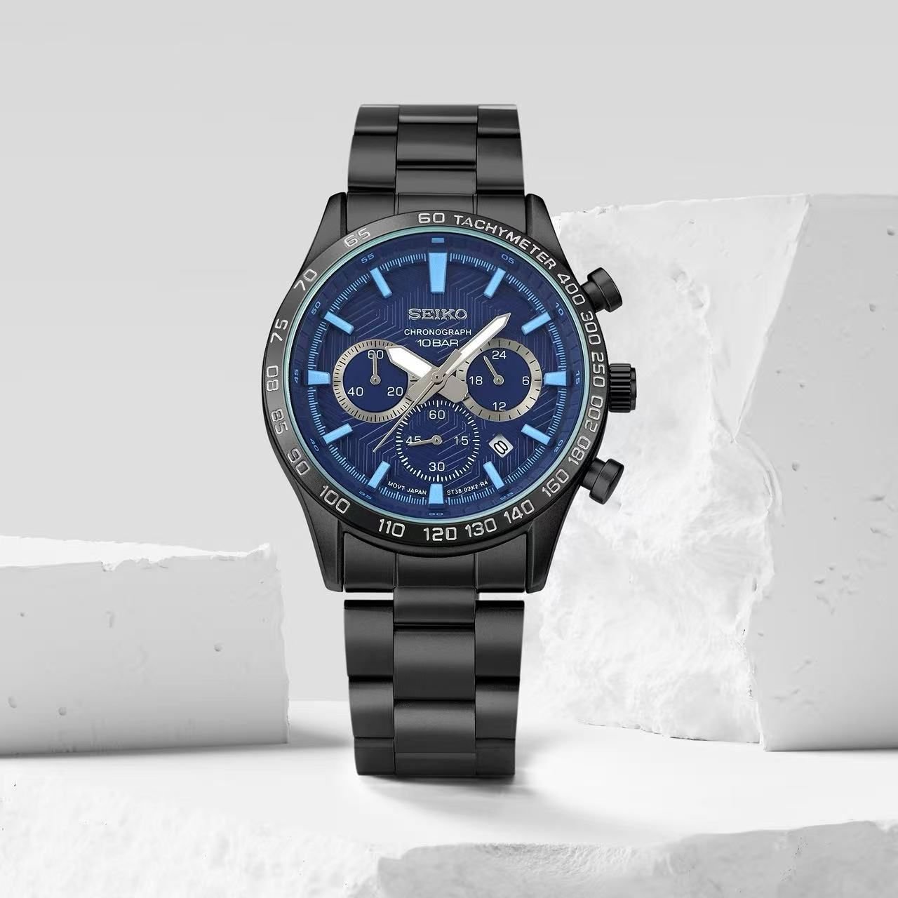 Seiko Selection Chronograph Blue - Image 3