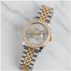 Role_x Oyester Perpetual Date Just 2Ton-Gold-Grey