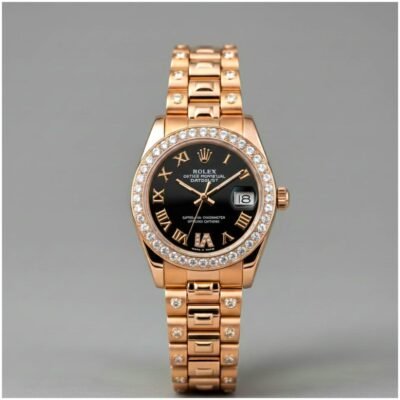 Role_x Oyester Perpetual Date Just Copper-Black