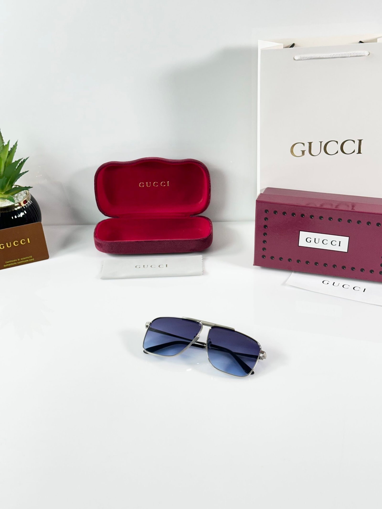 Gucci_0840_Silver_Blue - Image 4