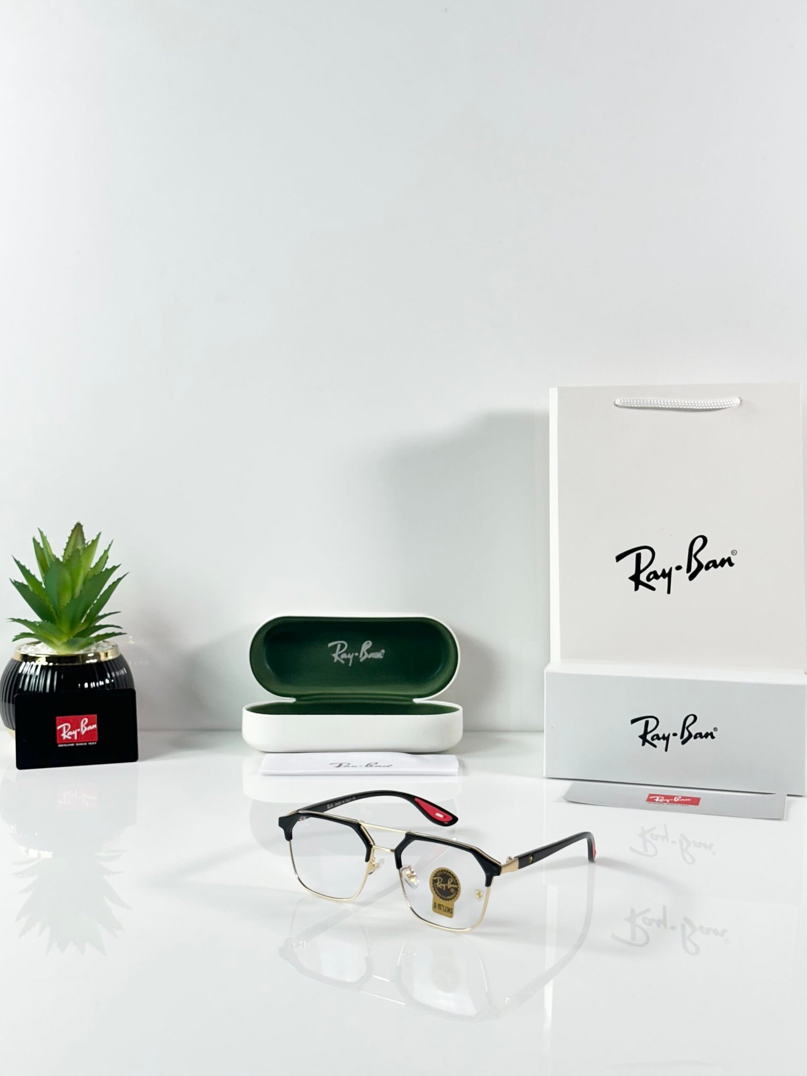 Rayban 04 Gold Frame