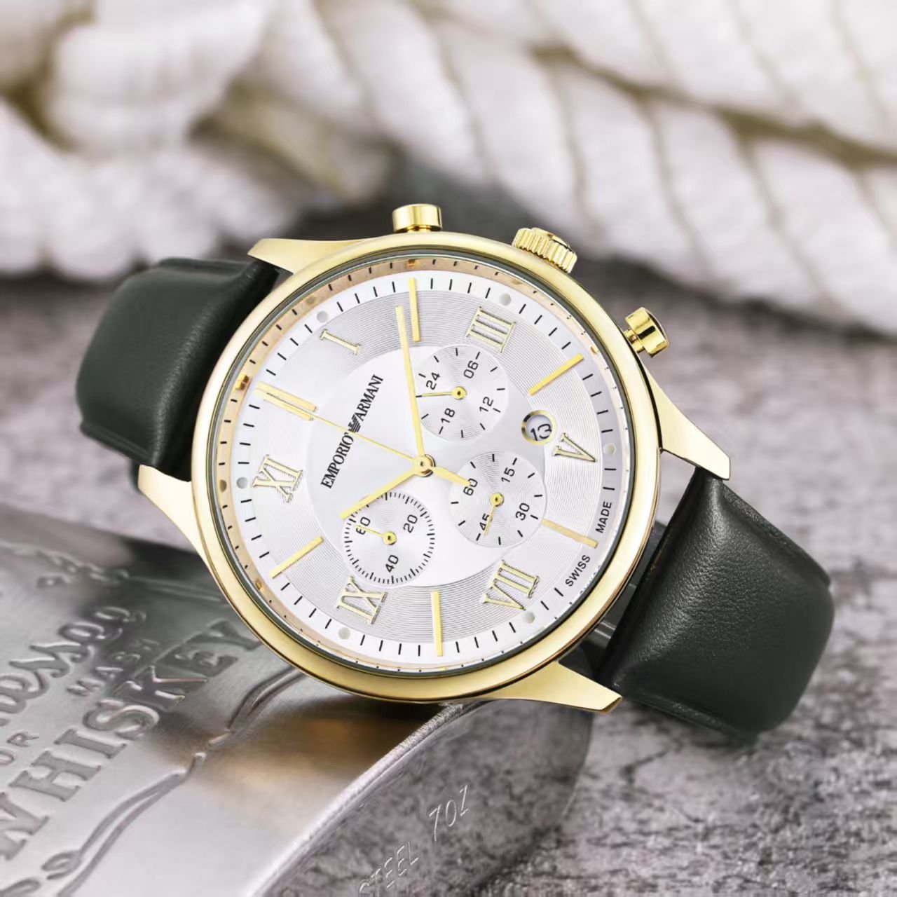 Emporio Arman_i Classic Black-Gold-White