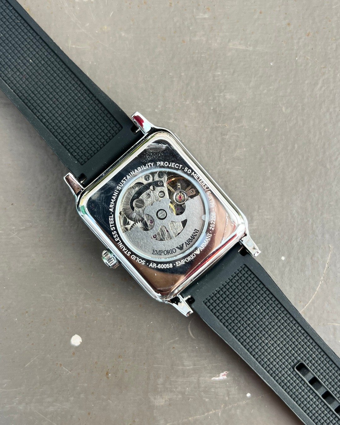 Emporio Arman_i Meccanico Automatic Black - Image 2