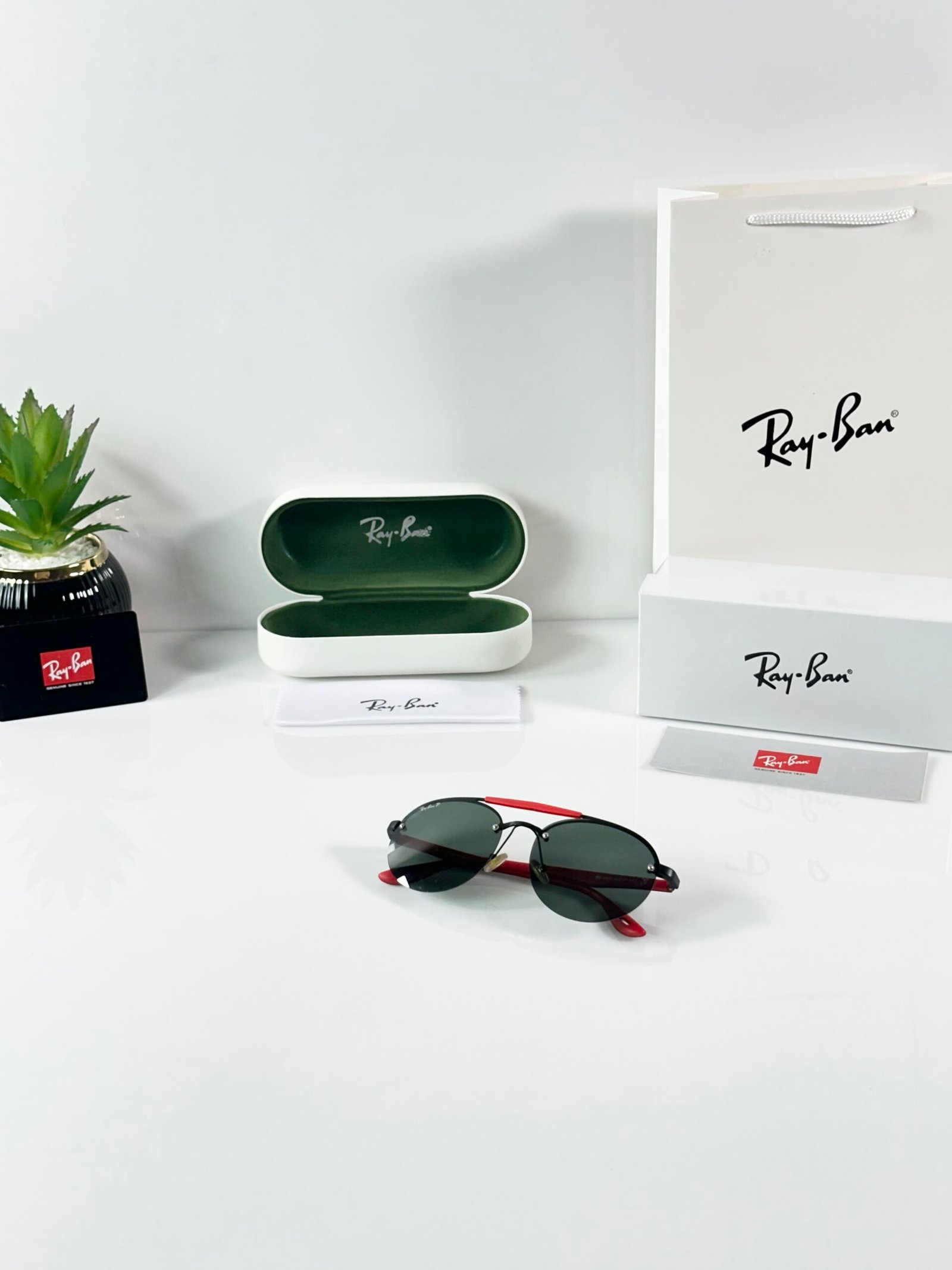 Rayban 2663 Black Green - Image 4