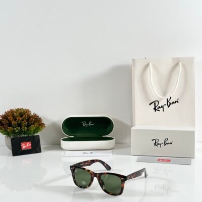 Rayban 2140 Tiger Green (GLASS)