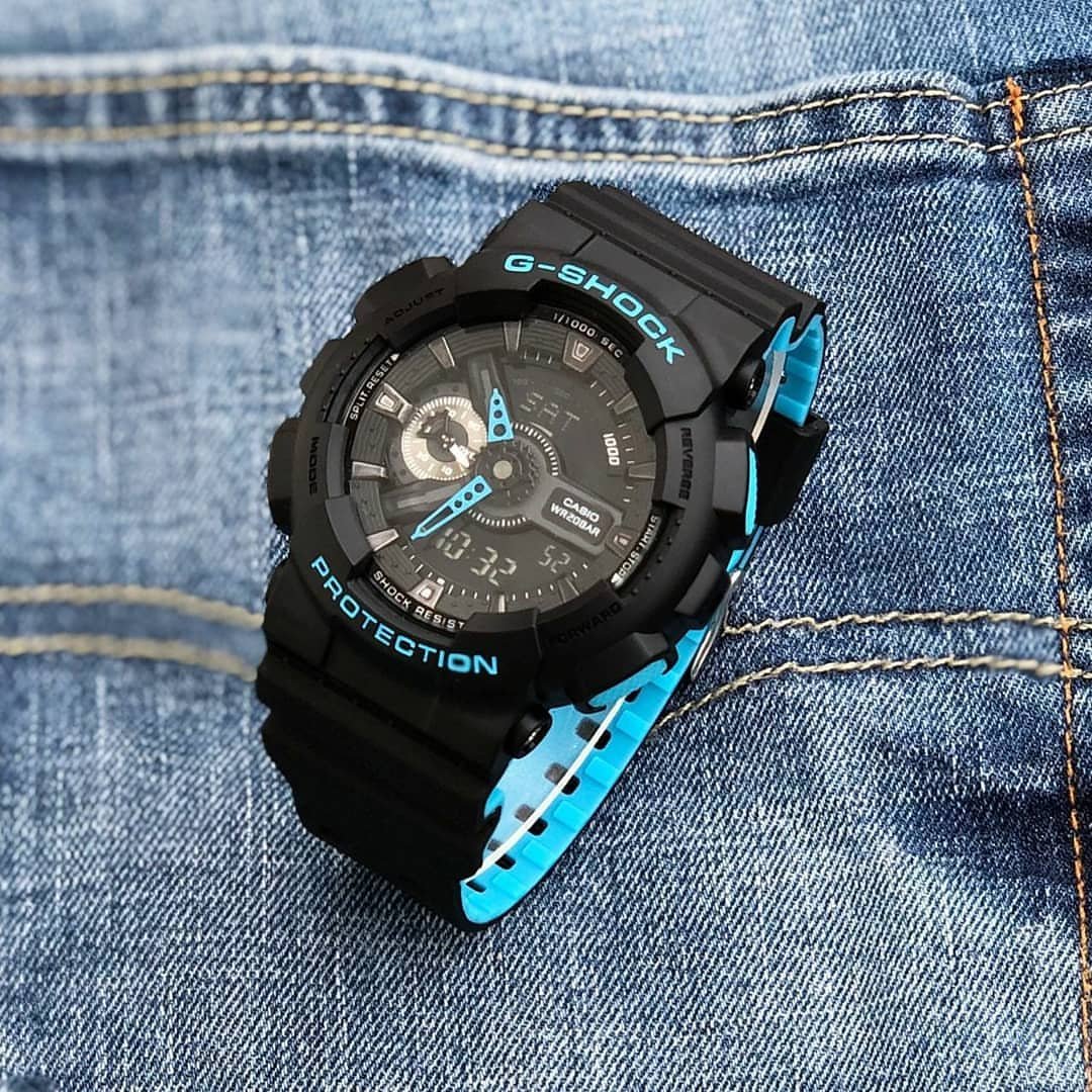 Casio G-Shock Ga110 Blue - Image 3