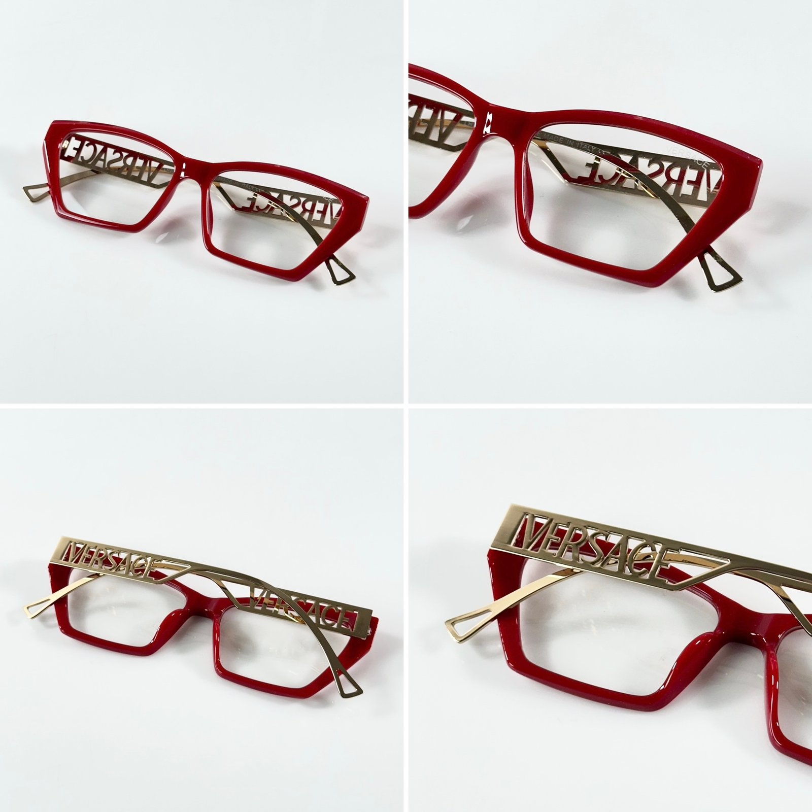 Versace WMNS 062 Gold Red Frame - Image 2