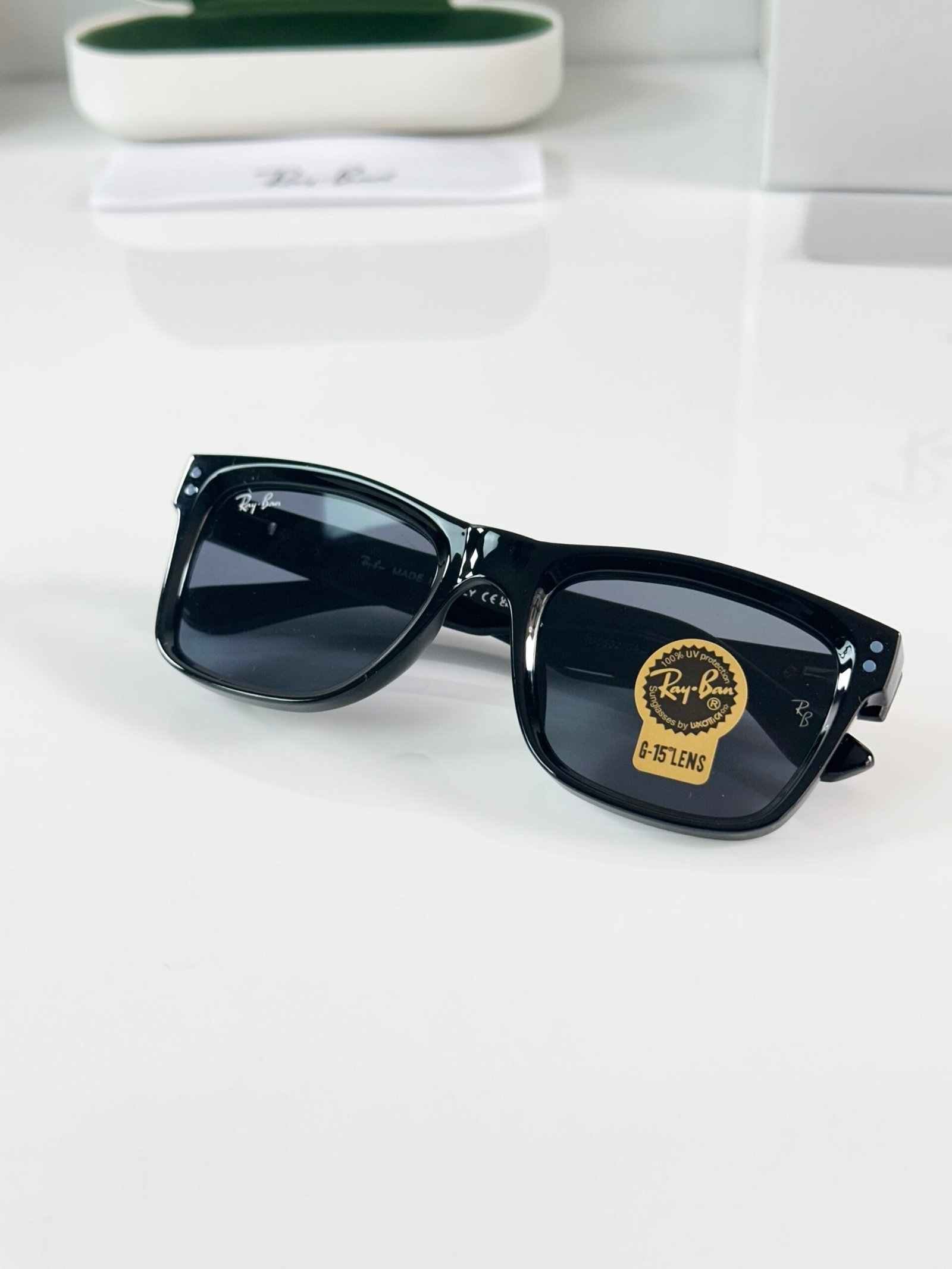 Rayban Reverse 0502 Shine Black - Image 4